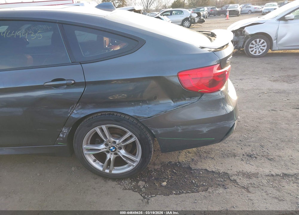 2017 BMW 330I GRAN TURISMO XDRIVE VIN: WBA8Z9C34HG826692