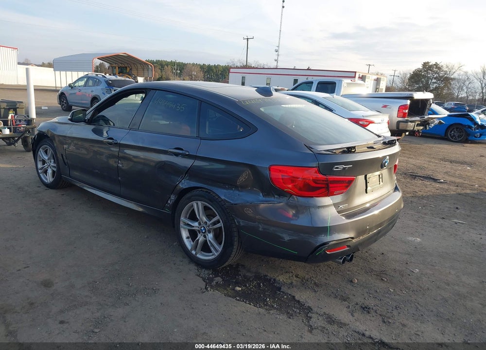 2017 BMW 330I GRAN TURISMO XDRIVE VIN: WBA8Z9C34HG826692