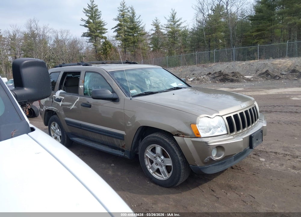 2005 JEEP GRAND CHEROKEE LAREDO VIN: 1J4GR48K75C501923