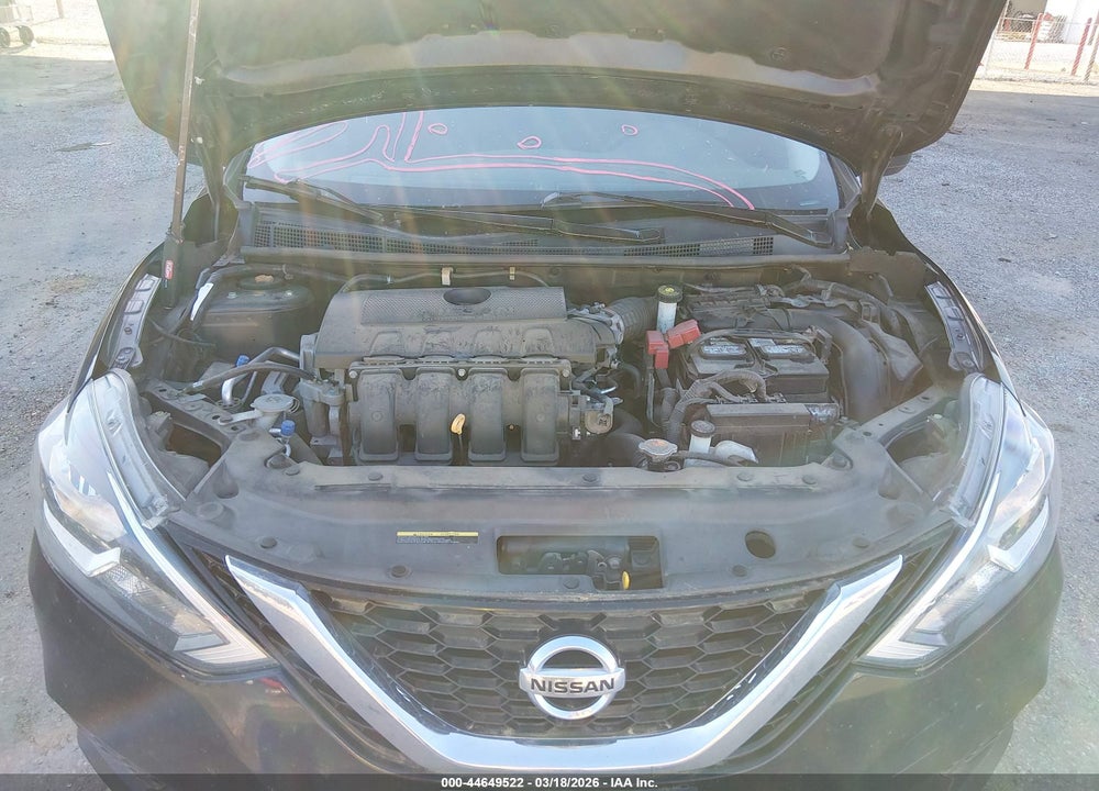 2018 NISSAN SENTRA SV VIN: 3N1AB7AP9JL663559