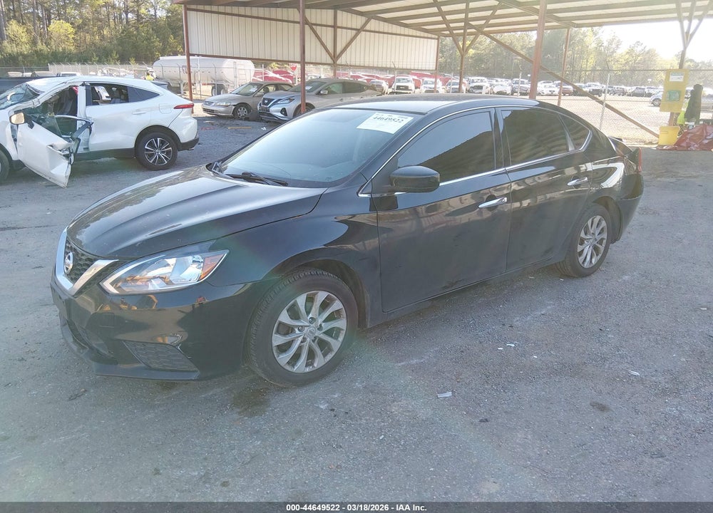 2018 NISSAN SENTRA SV VIN: 3N1AB7AP9JL663559