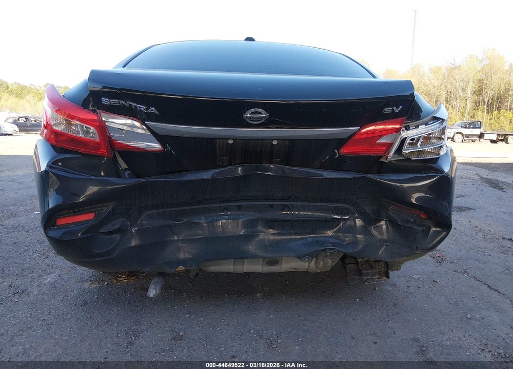 2018 NISSAN SENTRA SV VIN: 3N1AB7AP9JL663559