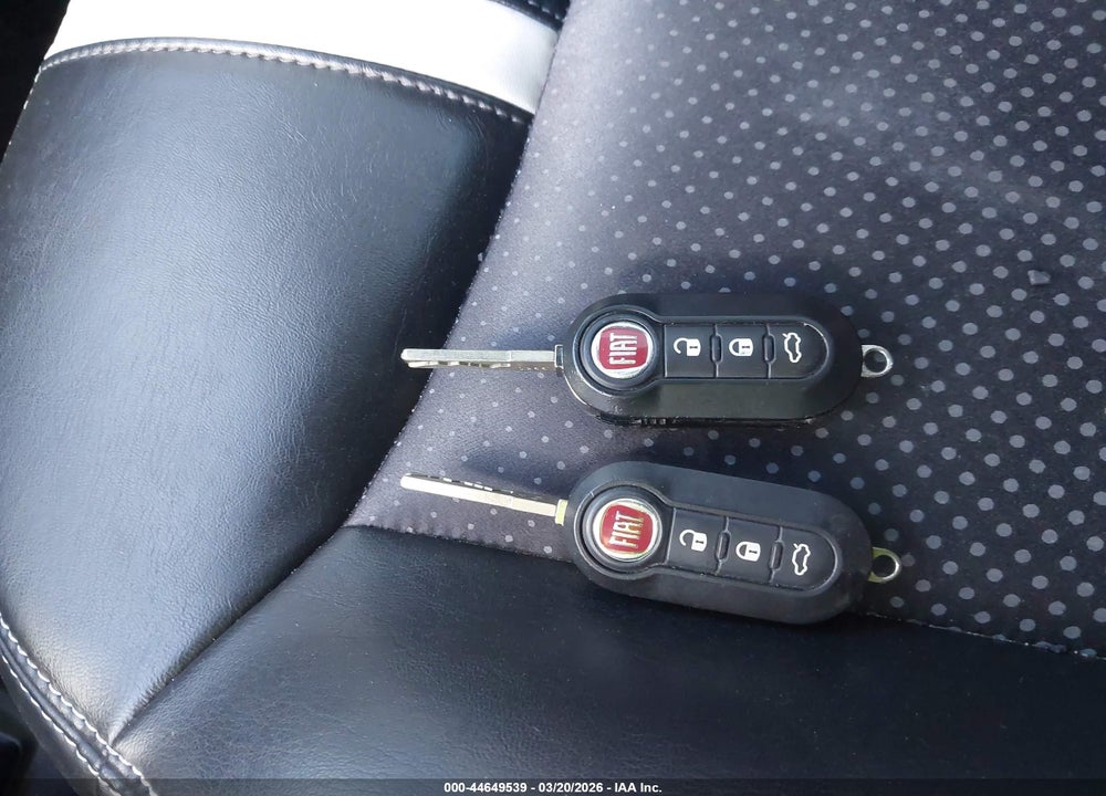 2016 FIAT 500E BATTERY ELECTRIC VIN: 3C3CFFGE3GT221724