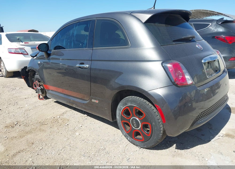 2016 FIAT 500E BATTERY ELECTRIC VIN: 3C3CFFGE3GT221724