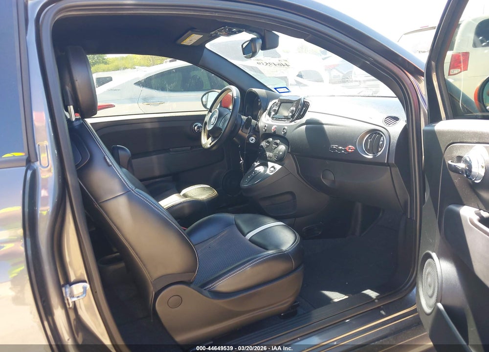 2016 FIAT 500E BATTERY ELECTRIC VIN: 3C3CFFGE3GT221724