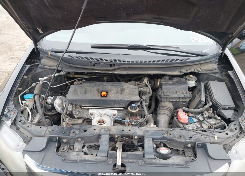 2012 HONDA CIVIC LX VIN: 19XFB2F54CE354747