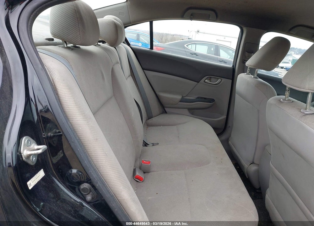 2012 HONDA CIVIC LX VIN: 19XFB2F54CE354747