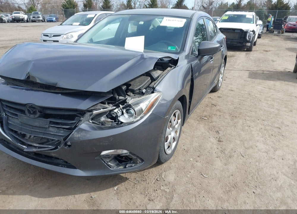 2016 MAZDA 3 I SPORT VIN: JM1BM1T79G1327075