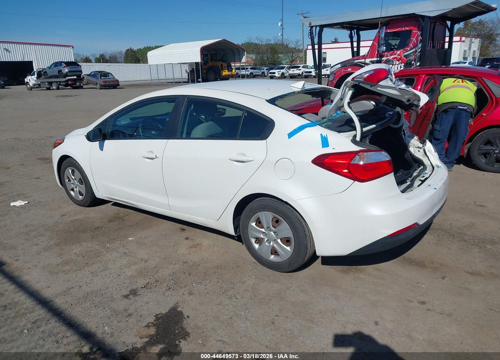 2016 KIA FORTE LX VIN: KNAFX4A65G5528093