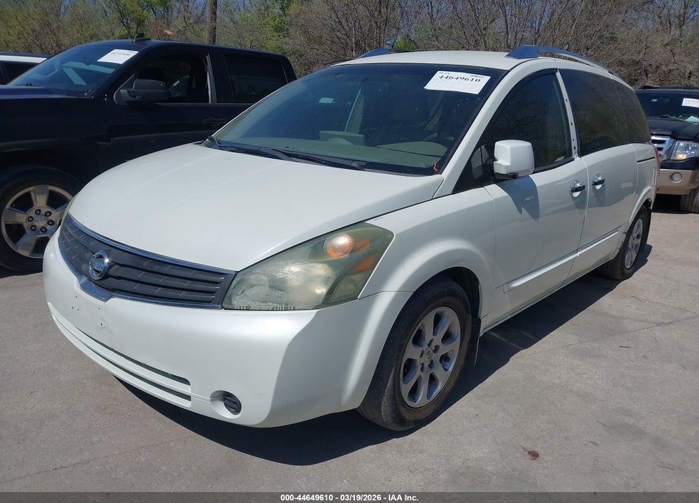 2008 NISSAN QUEST 3.5 SL VIN: 5N1BV28U18N116251