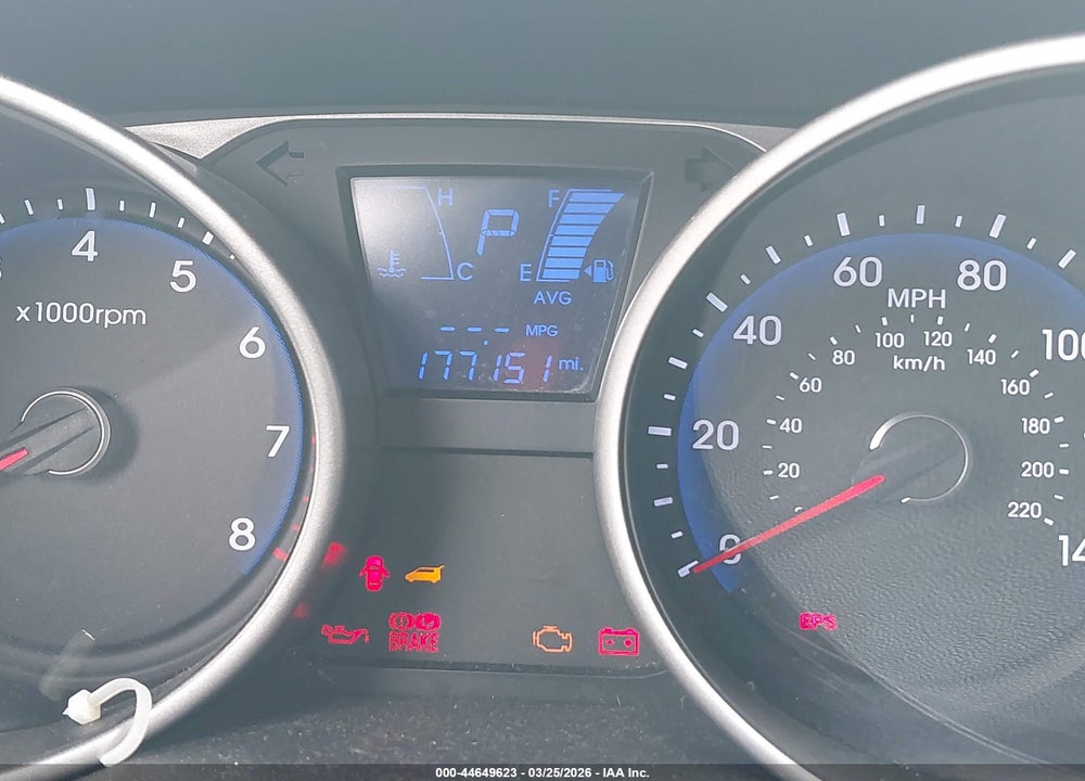2012 HYUNDAI TUCSON GLS VIN: KM8JU3AC1CU515066