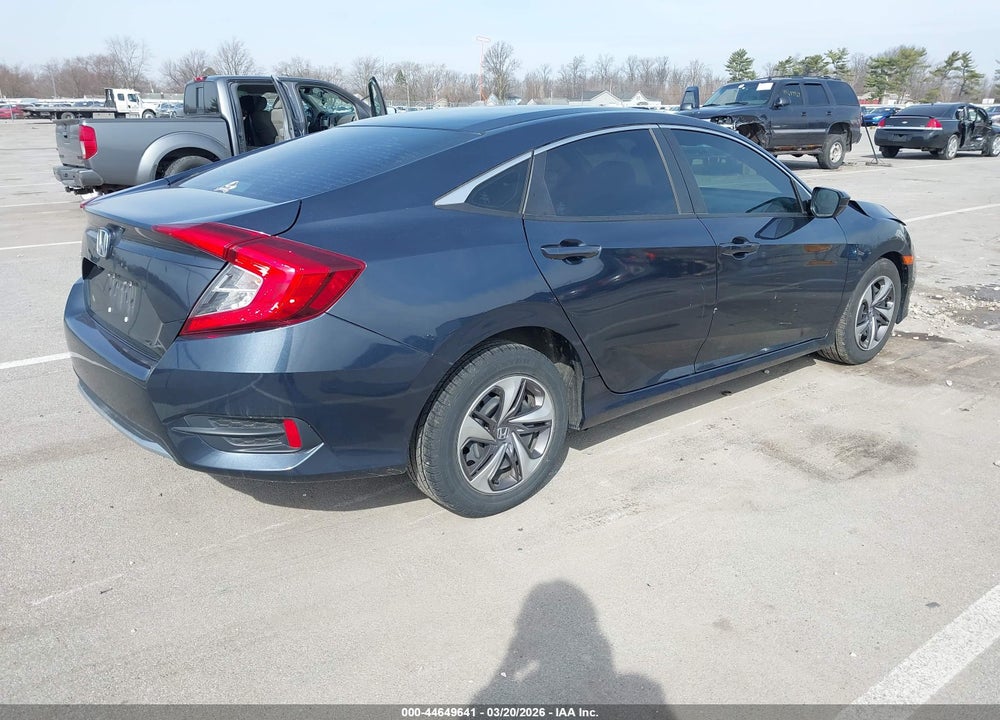 2020 HONDA CIVIC LX VIN: 19XFC2F67LE029077