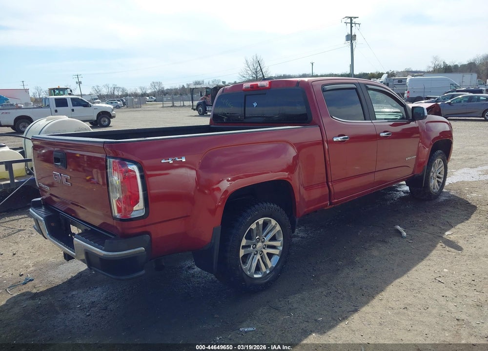 2016 GMC CANYON VIN: 1GTG6DE35G1376267