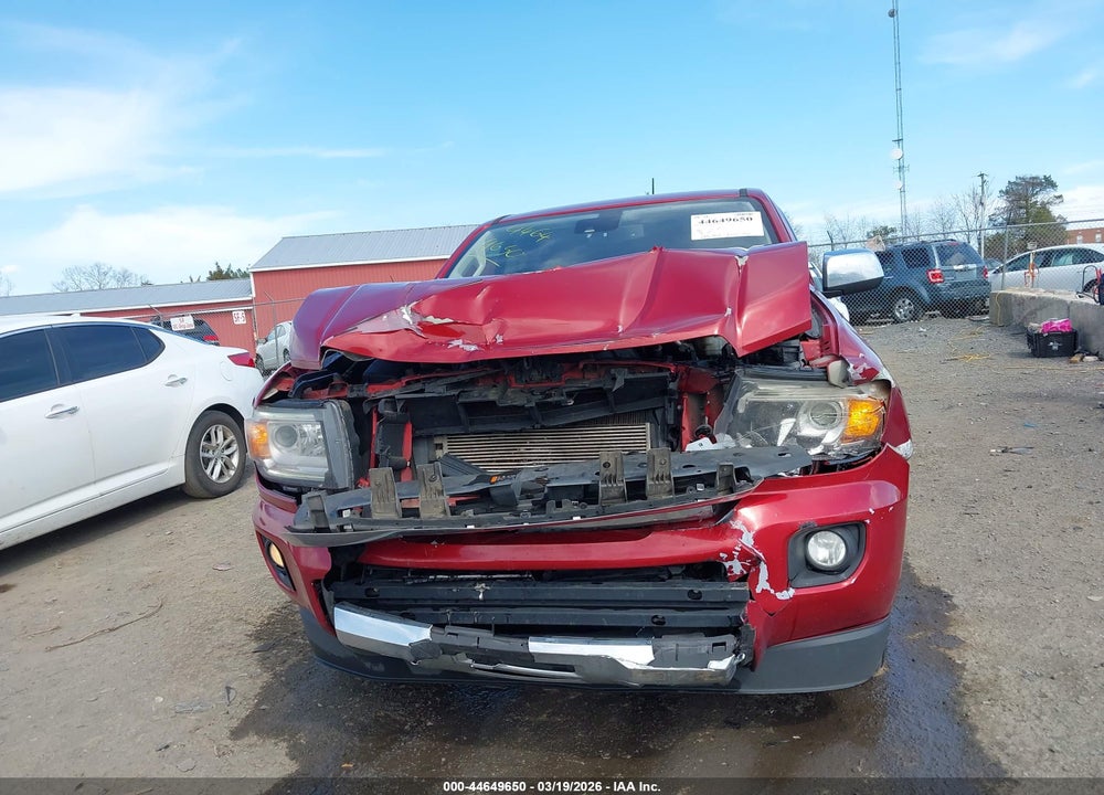 2016 GMC CANYON VIN: 1GTG6DE35G1376267