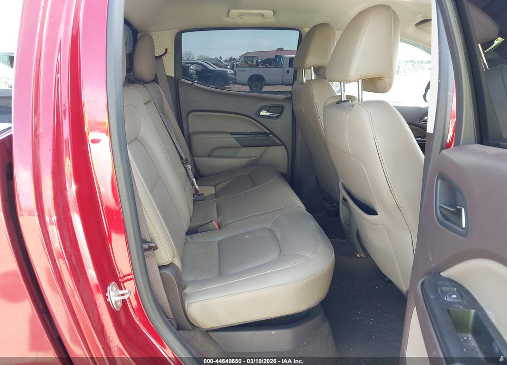 2016 GMC CANYON VIN: 1GTG6DE35G1376267