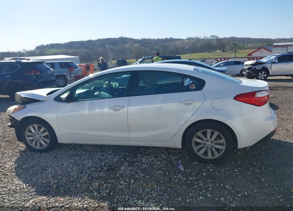 2014 KIA FORTE LX VIN: KNAFX4A66E5169432