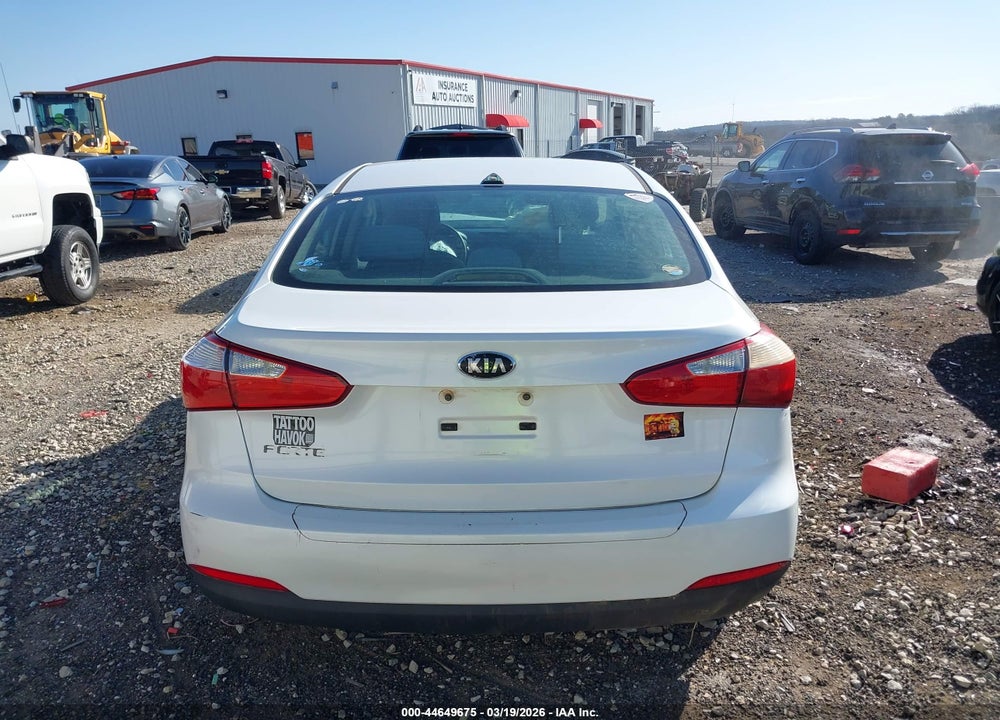 2014 KIA FORTE LX VIN: KNAFX4A66E5169432