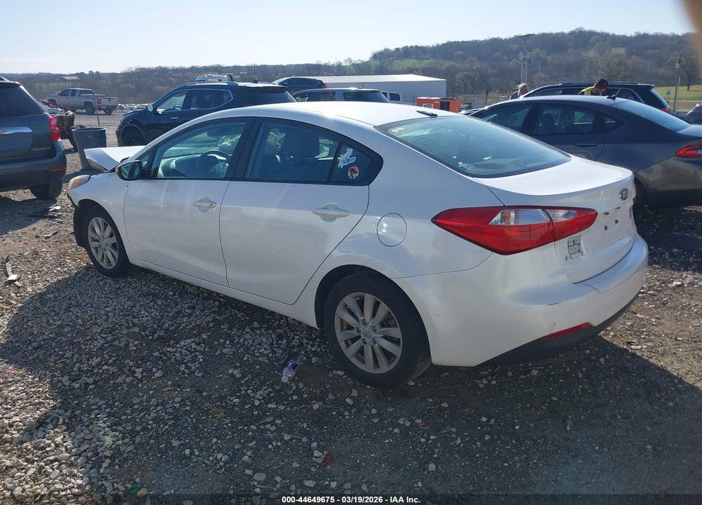 2014 KIA FORTE LX VIN: KNAFX4A66E5169432