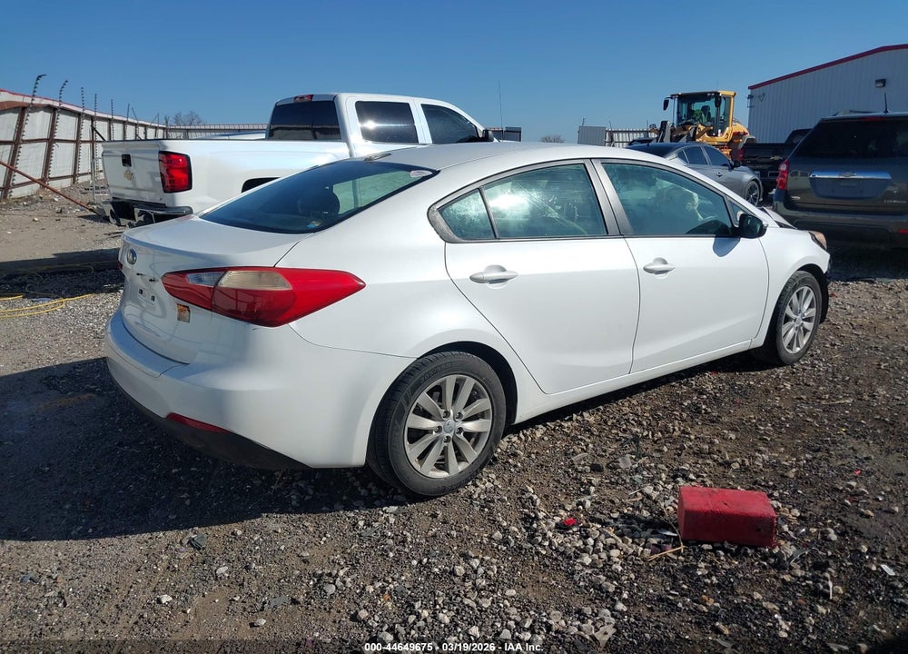 2014 KIA FORTE LX VIN: KNAFX4A66E5169432