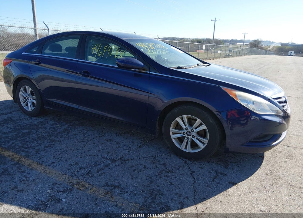 2013 HYUNDAI SONATA GLS VIN: 5NPEB4AC0DH782003