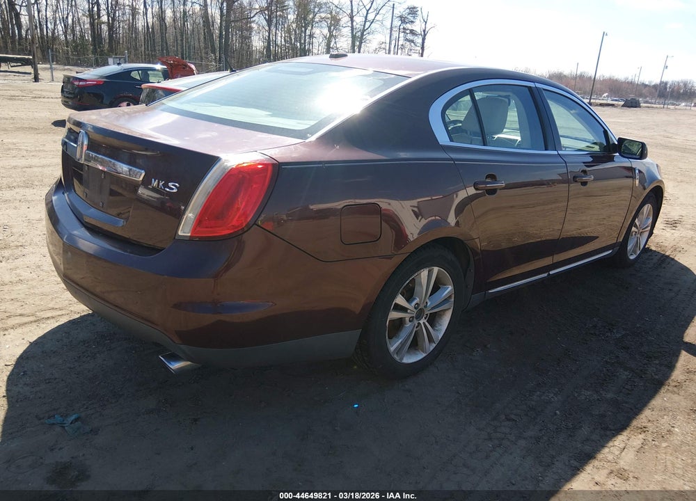 2009 LINCOLN MKS VIN: 1LNHM93RX9G633983