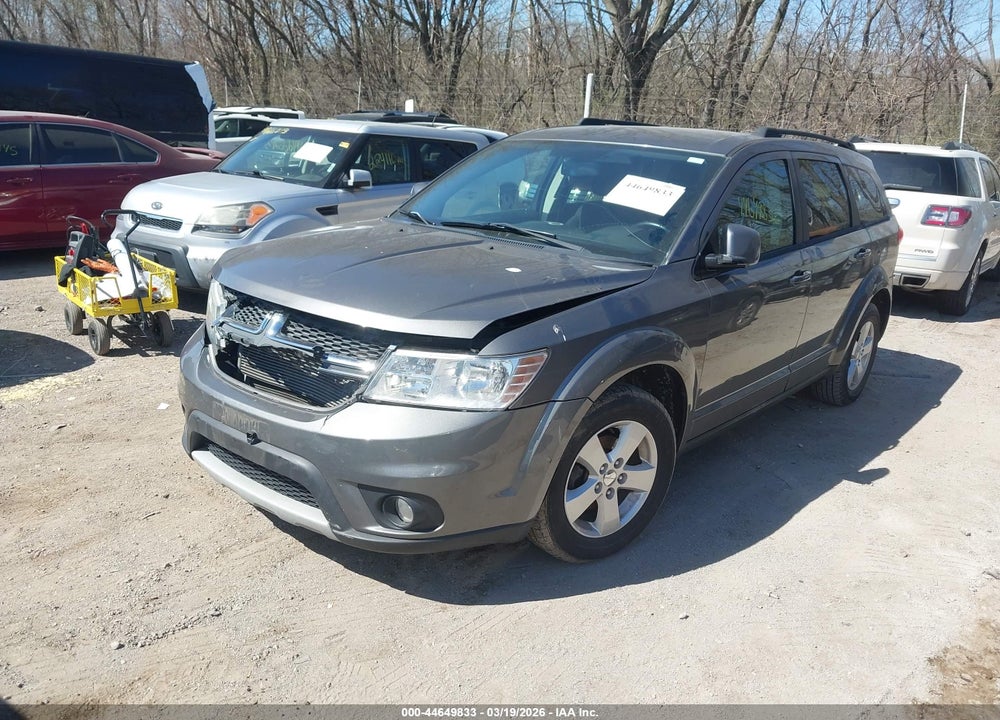 2012 DODGE JOURNEY SXT VIN: 3C4PDCBG0CT145755