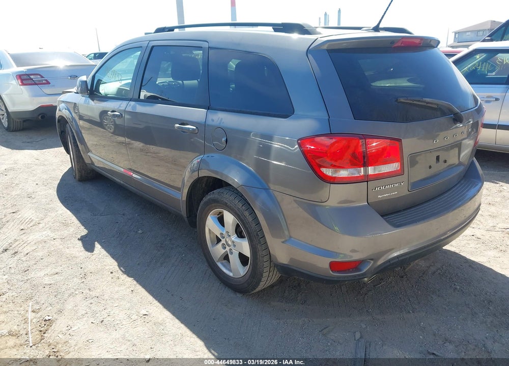 2012 DODGE JOURNEY SXT VIN: 3C4PDCBG0CT145755