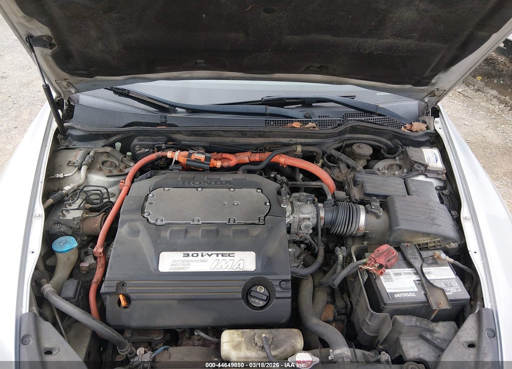 2007 HONDA ACCORD HYBRID VIN: JHMCN36527C003184
