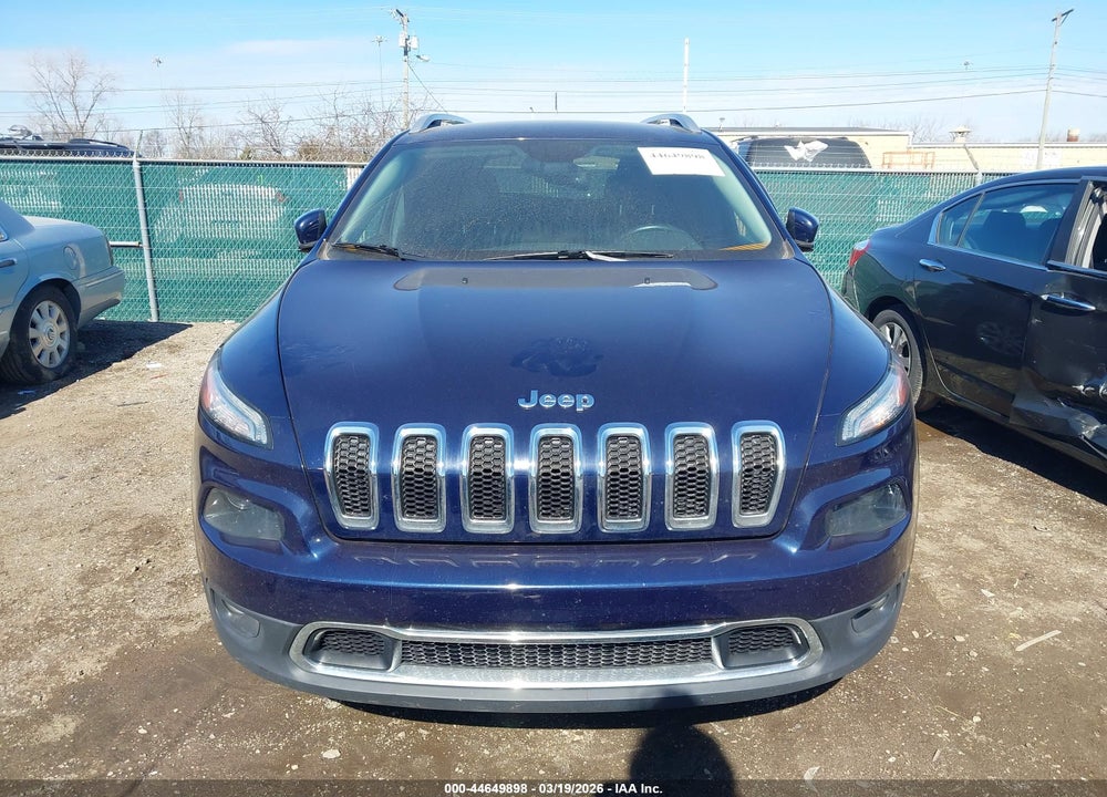 2016 JEEP CHEROKEE LIMITED VIN: 1C4PJMDS6GW326701