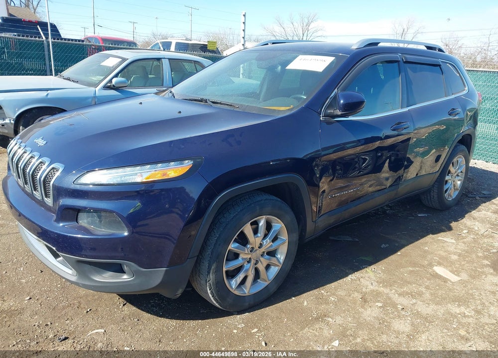 2016 JEEP CHEROKEE LIMITED VIN: 1C4PJMDS6GW326701
