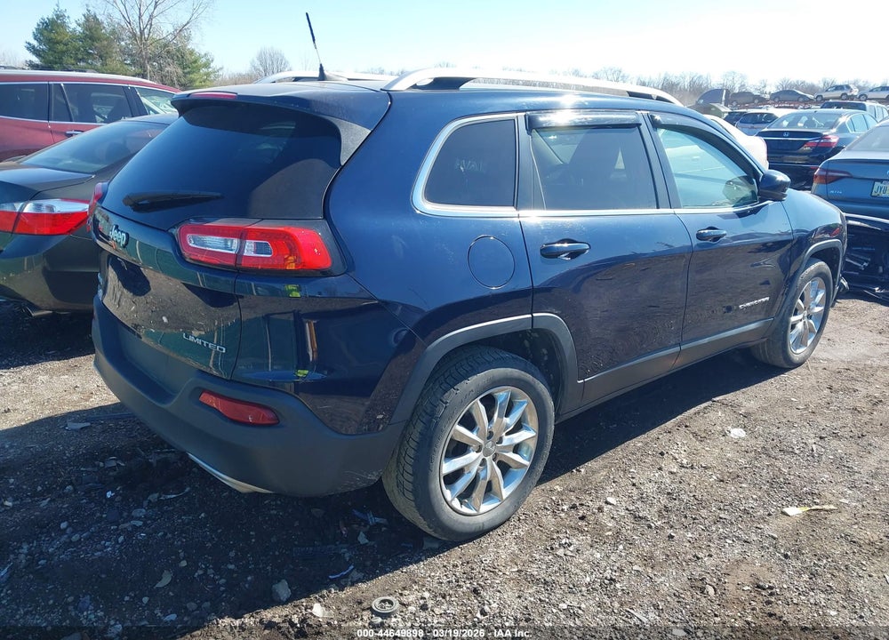 2016 JEEP CHEROKEE LIMITED VIN: 1C4PJMDS6GW326701