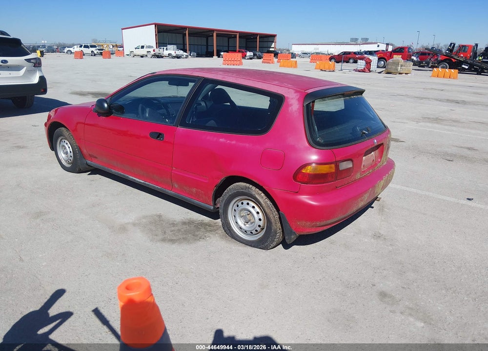 1995 HONDA CIVIC CX VIN: 2HGEH2359SH523843
