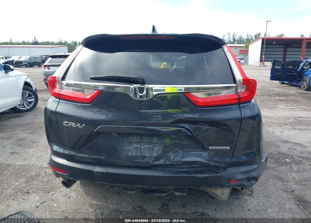 2018 HONDA CR-V TOURING VIN: 7FARW1H93JE043365