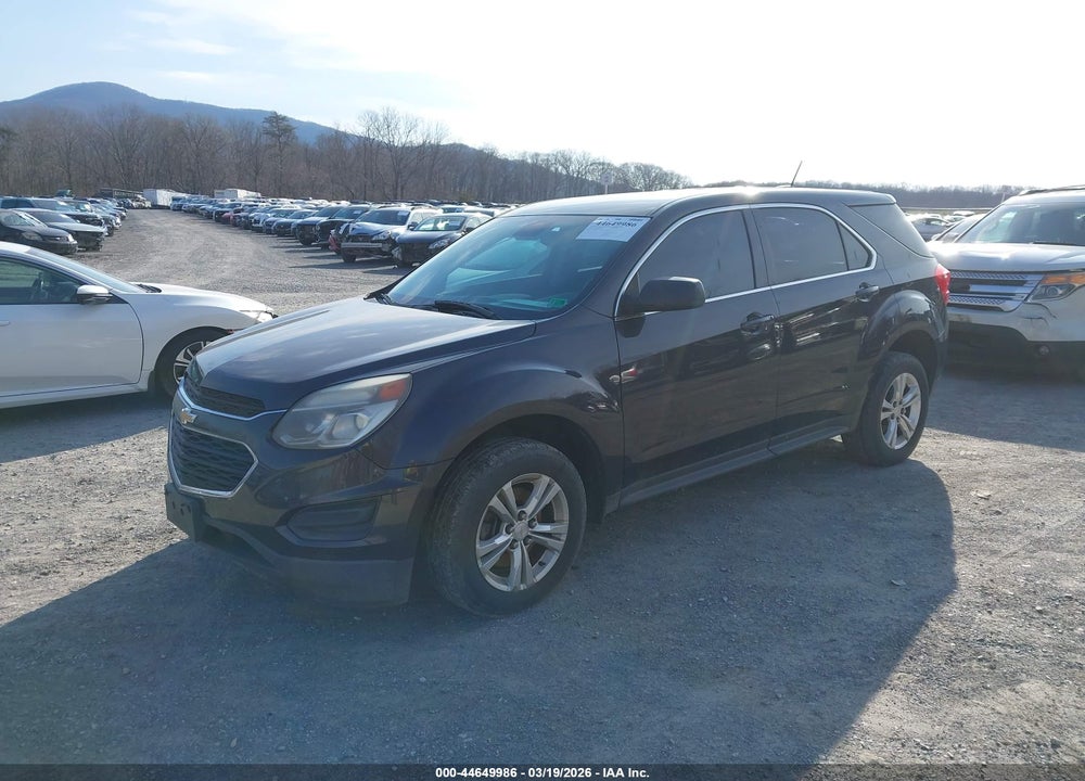 2016 CHEVROLET EQUINOX LS VIN: 2GNALBEK8G6271060