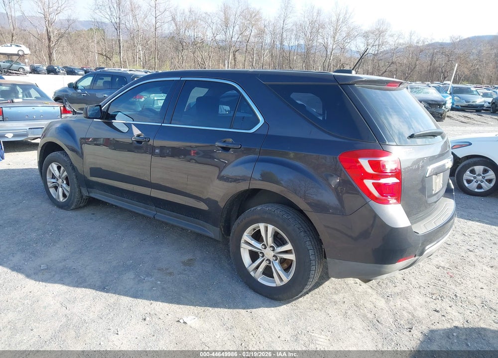 2016 CHEVROLET EQUINOX LS VIN: 2GNALBEK8G6271060