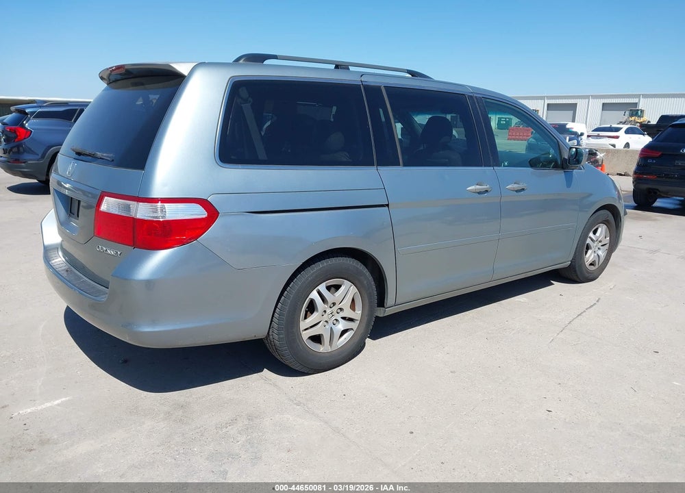 2005 HONDA ODYSSEY EX-L VIN: 5FNRL38755B082740