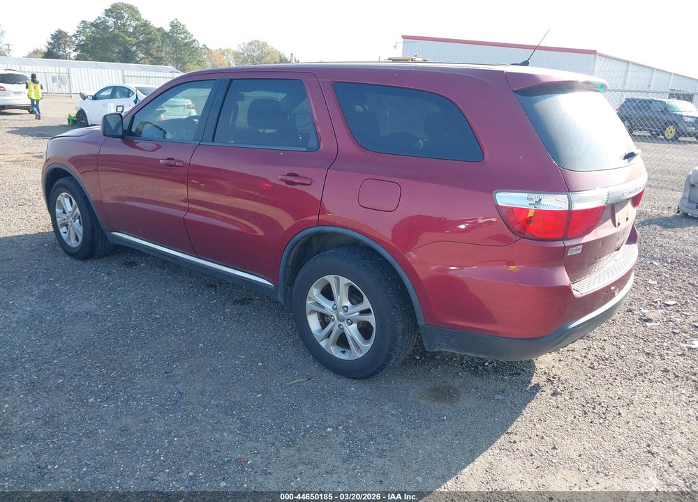 2013 DODGE DURANGO SXT VIN: 1C4RDHAG1DC686463