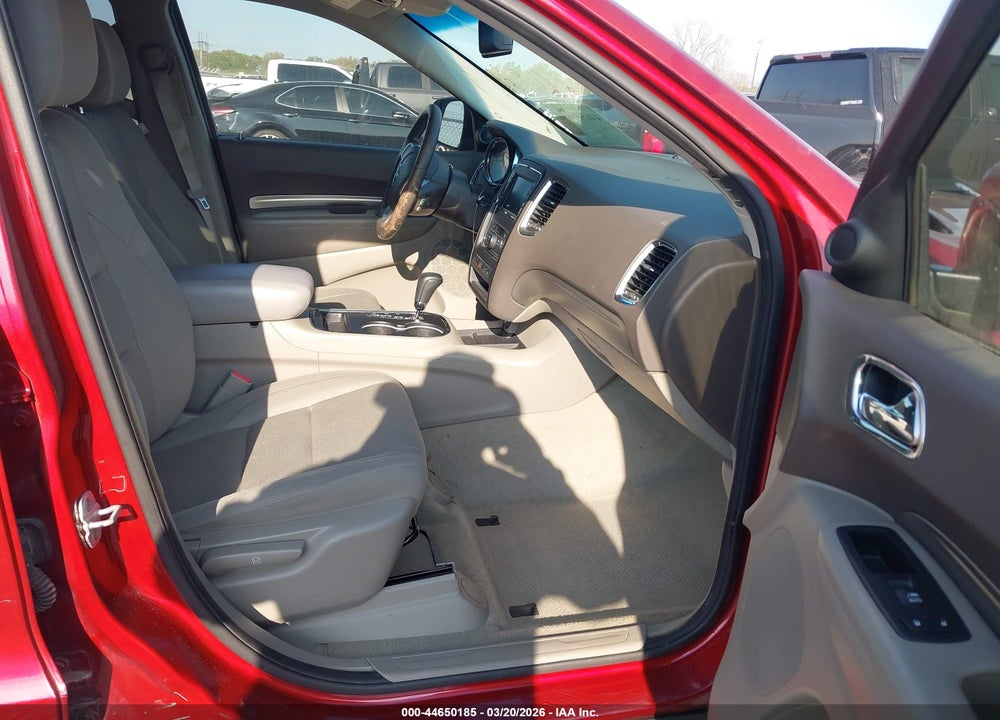 2013 DODGE DURANGO SXT VIN: 1C4RDHAG1DC686463
