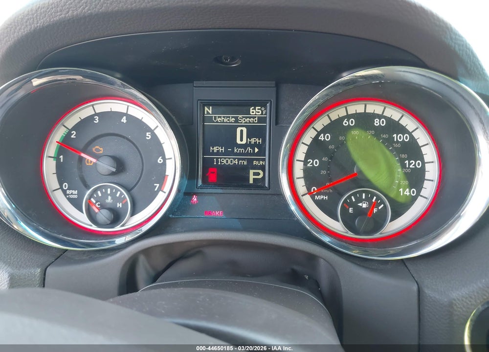 2013 DODGE DURANGO SXT VIN: 1C4RDHAG1DC686463