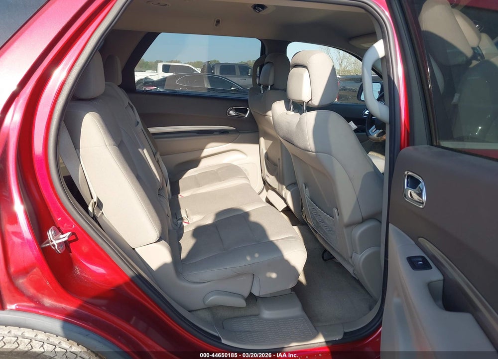 2013 DODGE DURANGO SXT VIN: 1C4RDHAG1DC686463