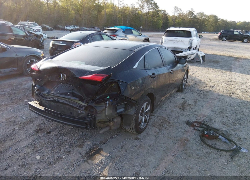 2020 HONDA CIVIC LX VIN: 2HGFC2F63LH530747