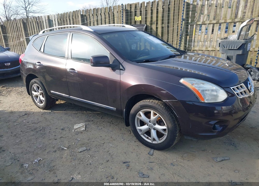 2011 NISSAN ROGUE SV VIN: JN8AS5MV3BW313534