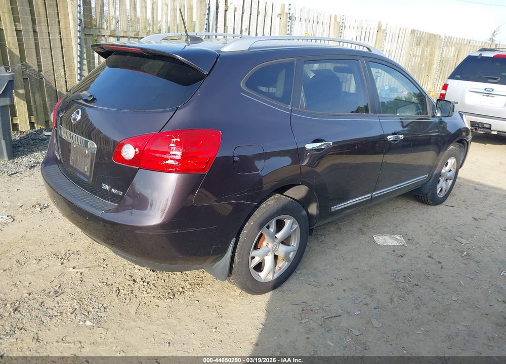 2011 NISSAN ROGUE SV VIN: JN8AS5MV3BW313534
