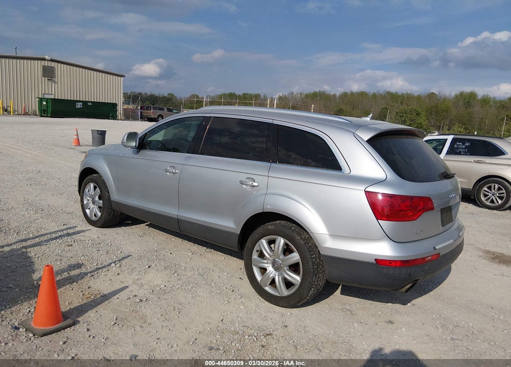 2007 AUDI Q7 3.6 PREMIUM VIN: WA1BY74L37D064528