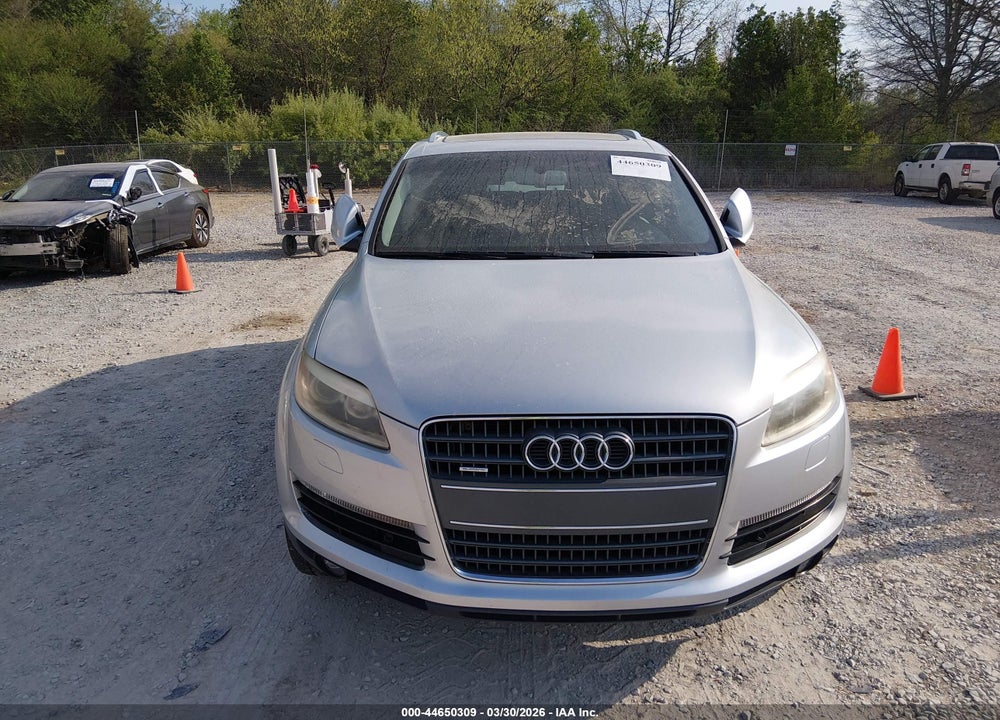 2007 AUDI Q7 3.6 PREMIUM VIN: WA1BY74L37D064528