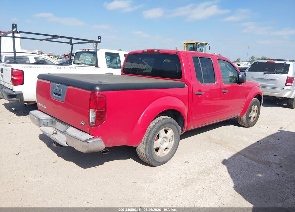 2006 NISSAN FRONTIER SE VIN: 1N6AD07U76C422515