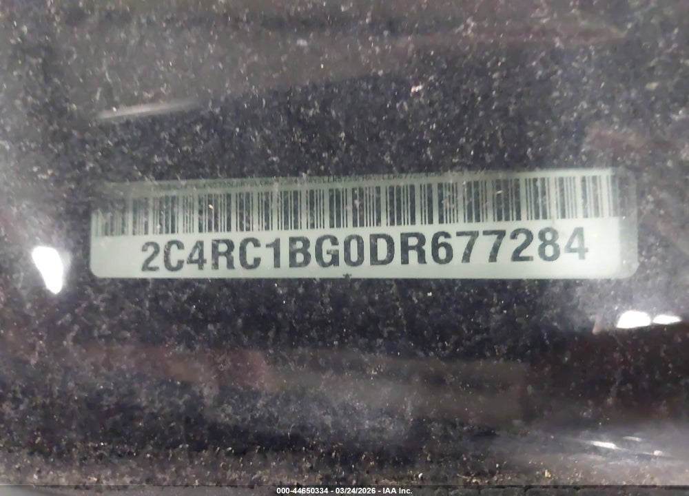 2013 CHRYSLER TOWN & COUNTRY TOURING VIN: 2C4RC1BG0DR677284