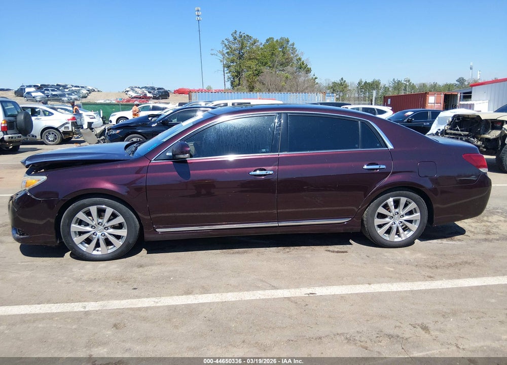 2011 TOYOTA AVALON LIMITED VIN: 4T1BK3DB2BU412251
