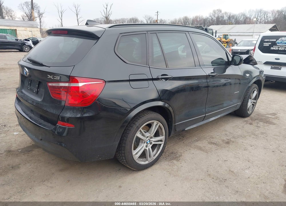 2014 BMW X3 XDRIVE35I VIN: 5UXWX7C59E0E79260