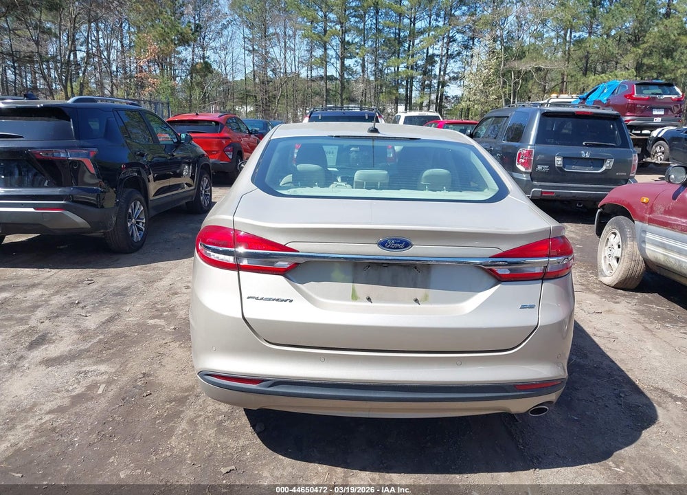 2017 FORD FUSION SE VIN: 3FA6P0H79HR377774